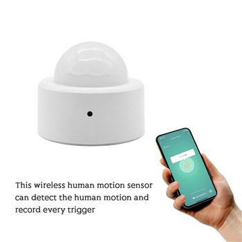 Нов Zigbee 3.0 Tuya Mini Smart Human Body Sensor Motion Movement PIR Transducer Инфрачервен детектор Smart Life Smart Home Security
