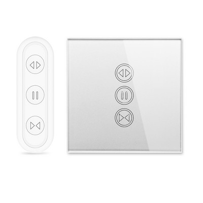 Tuya Smart Life WiFi prekidač za zavjese srebrne boje za rolete s električnim motorom s podrškom za daljinsko upravljanje Google Home Alexa