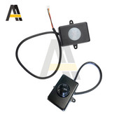 Inimkeha püroelektriline infrapunasensor Inimkeha induktsioonimooduli lüliti DC4,5V-20V koridori lifti viivitusega liikumisandur 3-7M