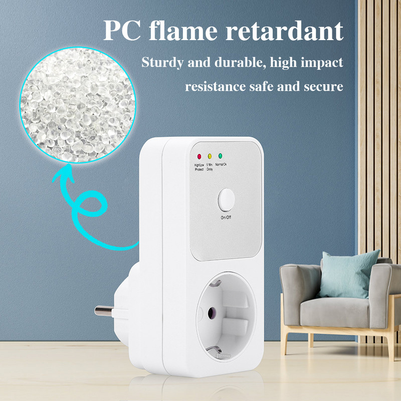 IsFriday pingekaitse 220 V pingestabilisaator pistikupesa liigpingekaitse jaoks elektripistikupesad Automaatne külmkapi kaitse