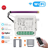 Tuya Smart Life Zigbee WiFi užuolaidų jungiklio modulis roleto jungiklis Smart Home Darbas su Alexa Google Home Assistan