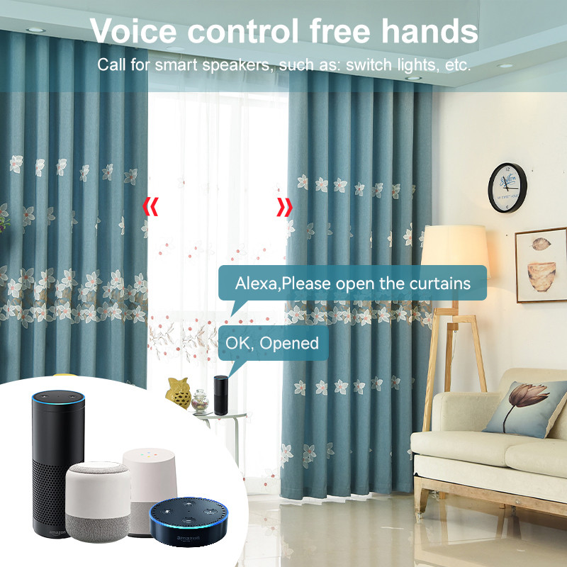 Tuya Smart Life Zigbee WiFi užuolaidų jungiklio modulis roleto jungiklis Smart Home Darbas su Alexa Google Home Assistan