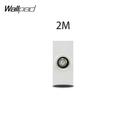 Amerikai Egyesült Államok Olaszország Típus barkácsolás fehér üvegpanel műholdas TV ADATOK USB töltő EU francia USA fali aljzat Wallpad 118*75mm 153*75mm 191*75mm