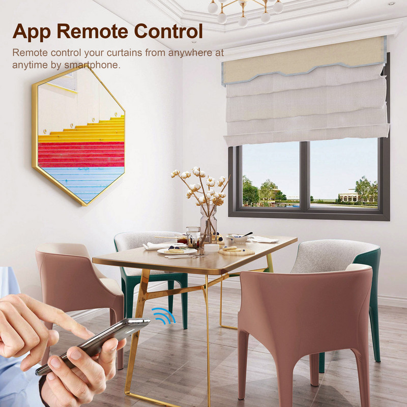 GIRIER Tuya Modul inteligent Wifi comutator cortina pentru jaluzele electrice Motorul rulou funcționează cu Alexa Google Home Yandex Alice