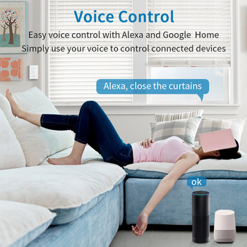 Wifi Blind Curtains Switch Tuya Smart Life Connected Roller Motor Home Automatic Voice Control Google Home Echo Alexa