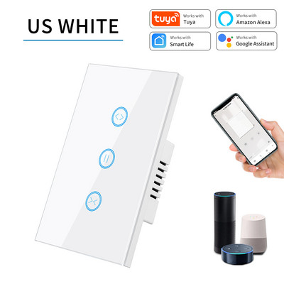 Perdele jaluzele Wifi Comutator Tuya Smart Life Conectat Jaluză cu rulou Motor Home Control automat vocal Google Home Echo Alexa