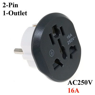 Izraelský cestovný adaptér, univerzálna zásuvka, vhodná pre všetky krajiny, AC250V 10A