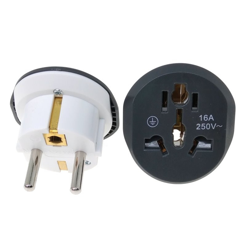 Izraelský cestovný adaptér, univerzálna zásuvka, vhodná pre všetky krajiny, AC250V 10A