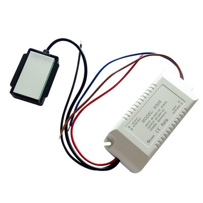 Kupaonica Prigušiva 220V 300W Ogledalo On/Off Prekidač osjetljiv na dodir Anti-magljenje za rasvjetu svjetiljke Kućni inteligentni sustav Ljudski senzor F2TE