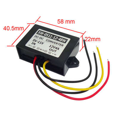 15V-72V - 12V 1,5/5A 60W 18W DC DC Feszültségátalakító Step Down Volt Buck Szabályozó Transzformátor Tápegység autókhoz Napelem