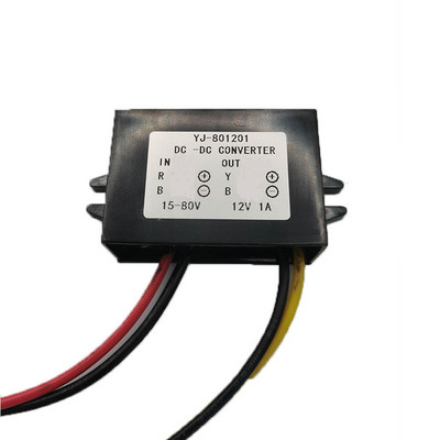 15V-72V - 12V 1,5/5A 60W 18W DC DC Feszültségátalakító Step Down Volt Buck Szabályozó Transzformátor Tápegység autókhoz Napelem