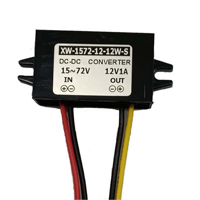 15V-72V - 12V 1,5/5A 60W 18W DC DC Feszültségátalakító Step Down Volt Buck Szabályozó Transzformátor Tápegység autókhoz Napelem