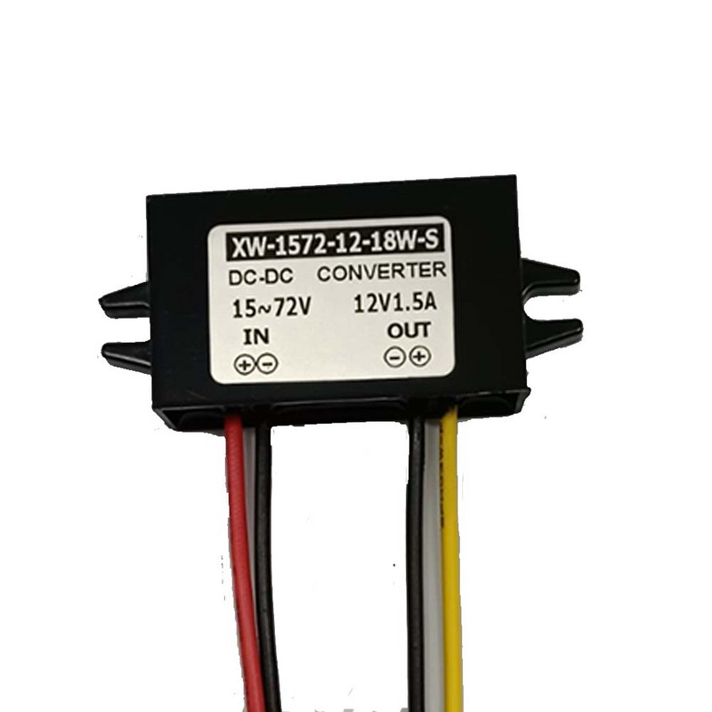 DC 15V-72V kuni 12V 1-1,5A 12W DC astmeline pinge Toiteallika väljundadapter Auto Power Buck Converter Regulaator Trafo