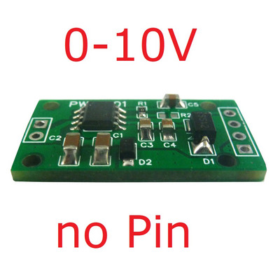 PWM-DAC átalakító 0-100% Impulzusjel 0-5V/0-10V Feszültségkimenet Arduino-hoz UNO MEGA PLC-hez