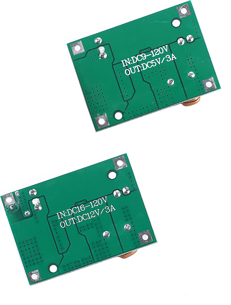 DC 9-120V la 5-12V 3A Step Down Converter Modul Sursă de alimentare neizolată Buck Stabilizer Regulator de tensiune reglabil