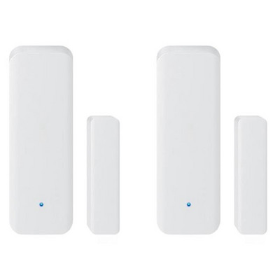 2X TUYA Zigbee 3.0 Inteligentný senzor okien a dverí Zigbee 3.0 Bezdrôtové pripojenie pre aplikáciu Smart Echo Hub Smartlife