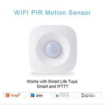CORUI Tuya Човешки инфрачервен детектор Интелигентен гласов асистент Оборудване за безопасност на интелигентен дом Работа независимо Начална страница на Google IFTTT