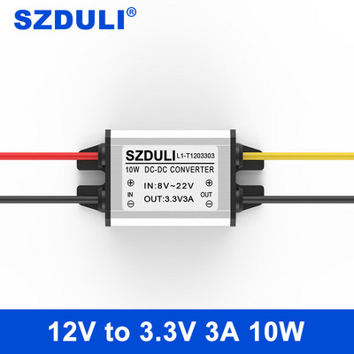 12V до 3.3V 3.7V 4.2V 5V 6V 7.5V 9V 3A захранващ модул трансформатор автомобил DC захранване понижаващо устройство CE RoHS водоустойчив