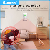 Senzor Wifi Alarmă Detectarea corpului uman Mini detectoare cu infraroșu Alarma inteligentă antifurt pentru aplicația Smart Life Senzor de mișcare compatibil