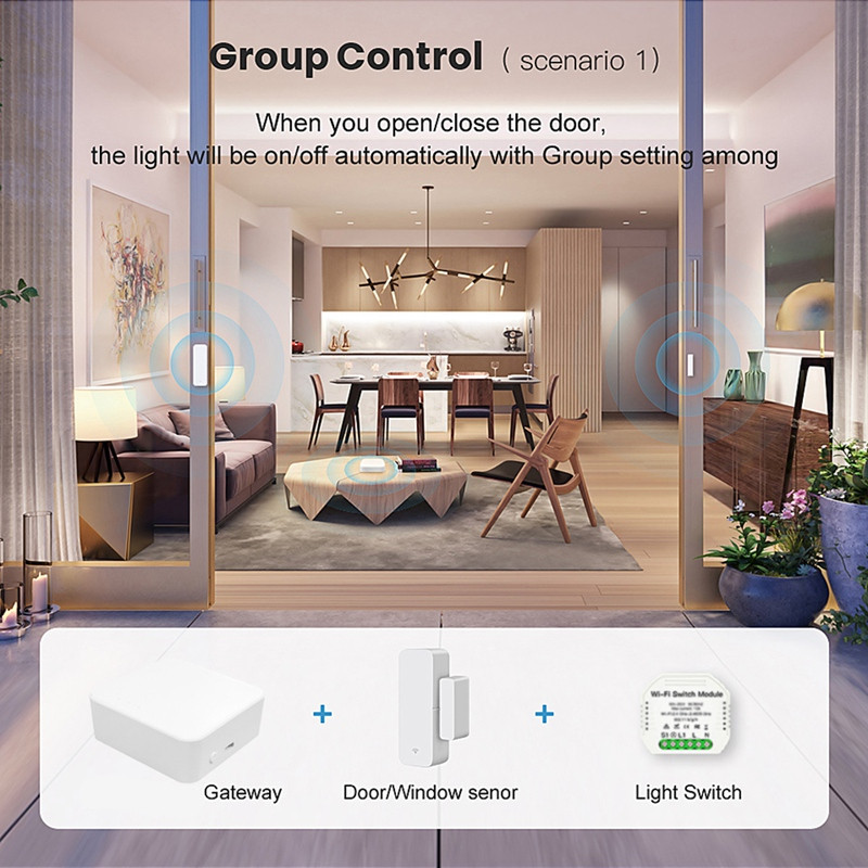 AT14 Zigbee Gateway Tuya HUB Wireless Bridge Smart Home Telecomandă Protocolul Zigbee 3.0 Funcționează pentru Alexa Google Home