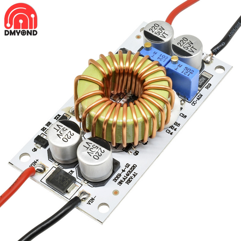 DC alalisvoolu pingemuundur CC CV võimendusmuundur DC-DC Step Up 250W 500W 10A toiteallika reguleeritav moodul DC10V-40V DC8,5V-48V