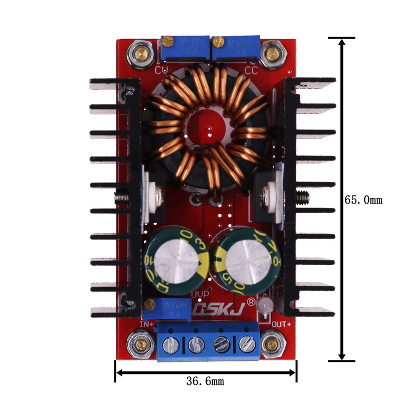 DC DC 9A 300W 150W 80W Buck Boost Converter Állítható Step Down Buck Converter 5-40V 1,2-35V Tápmodul LED meghajtó XL4016