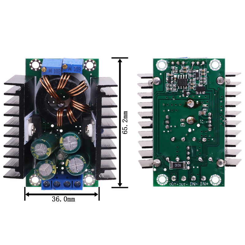 DC DC 9A 300W 150W 80W Buck Boost Converter Állítható Step Down Buck Converter 5-40V 1,2-35V Tápmodul LED meghajtó XL4016