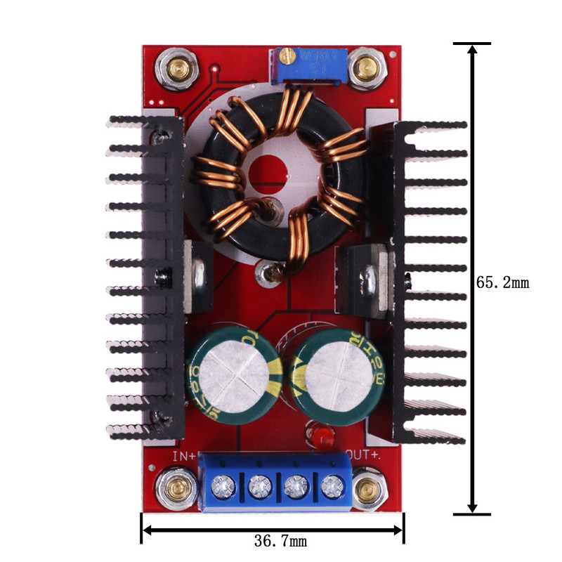 DC DC 9A 300W 150W 80W Buck Boost Converter Állítható Step Down Buck Converter 5-40V 1,2-35V Tápmodul LED meghajtó XL4016