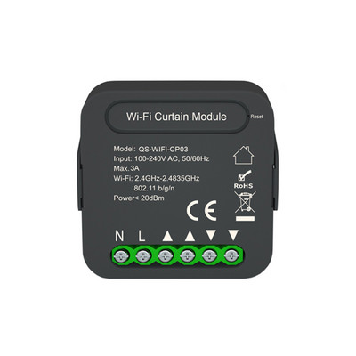 Tuya Smart Life WiFi modul prepínača záclon Ovládanie hlasom APP WiFi roletový spínač motor s časovačom pre Google Home