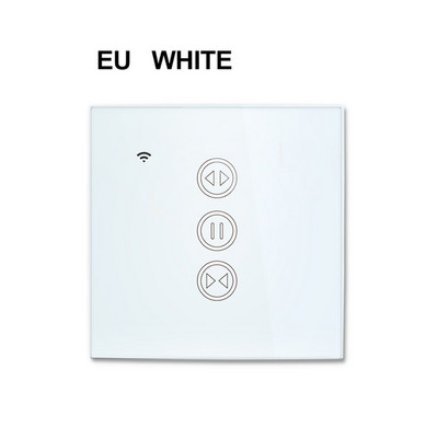 Comutator de jaluzele WiFi pentru rulouri cu motor electric Întrerupător de perdele UE/SUA Tuya Smart Google Home Alexa Siri Control vocal