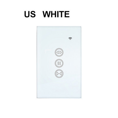 Comutator de jaluzele WiFi pentru rulouri cu motor electric Întrerupător de perdele UE/SUA Tuya Smart Google Home Alexa Siri Control vocal
