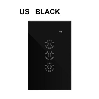 Comutator de jaluzele WiFi pentru rulouri cu motor electric Întrerupător de perdele UE/SUA Tuya Smart Google Home Alexa Siri Control vocal