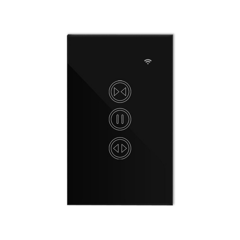 Comutator de jaluzele WiFi pentru rulouri cu motor electric Întrerupător de perdele UE/SUA Tuya Smart Google Home Alexa Siri Control vocal