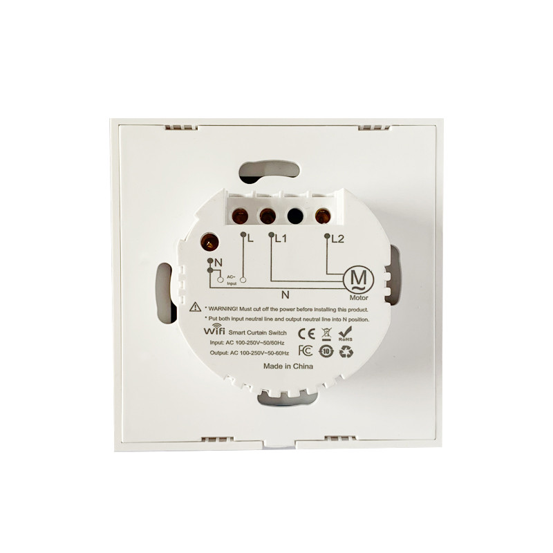 Išmanusis „Wi-Fi“ užuolaidų jungiklis, skirtas elektrinei motorizuotai užuolaidų roletams, nuotolinio valdymo pulto programai „Google Home Alexa Siri“