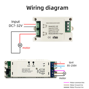 eWeLink Wifi Превключвател за завеси за DC/AC мотор WIFI контролер 433MHZ Безжично дистанционно управление Работа с Google Assistant и Alexa