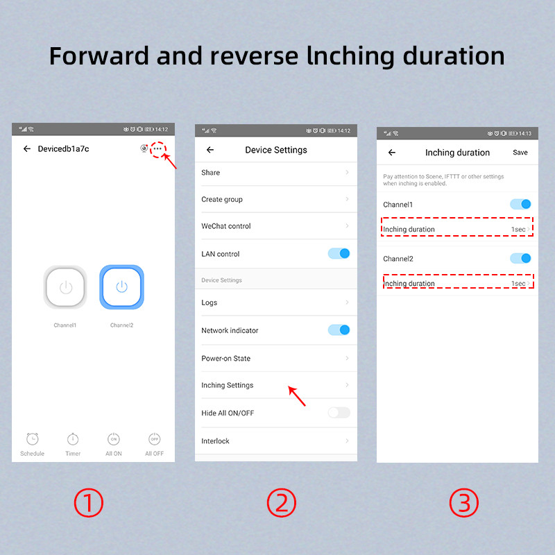Διακόπτης κουρτίνας eWeLink Wifi για μοτέρ DC/AC Ελεγκτής WIFI 433MHZ Ασύρματο τηλεχειριστήριο Εργαστείτε με τον βοηθό Google και την Alexa