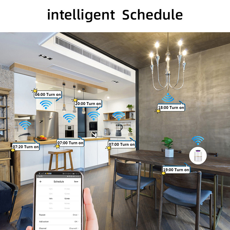 Διακόπτης κουρτίνας eWeLink Wifi για μοτέρ DC/AC Ελεγκτής WIFI 433MHZ Ασύρματο τηλεχειριστήριο Εργαστείτε με τον βοηθό Google και την Alexa