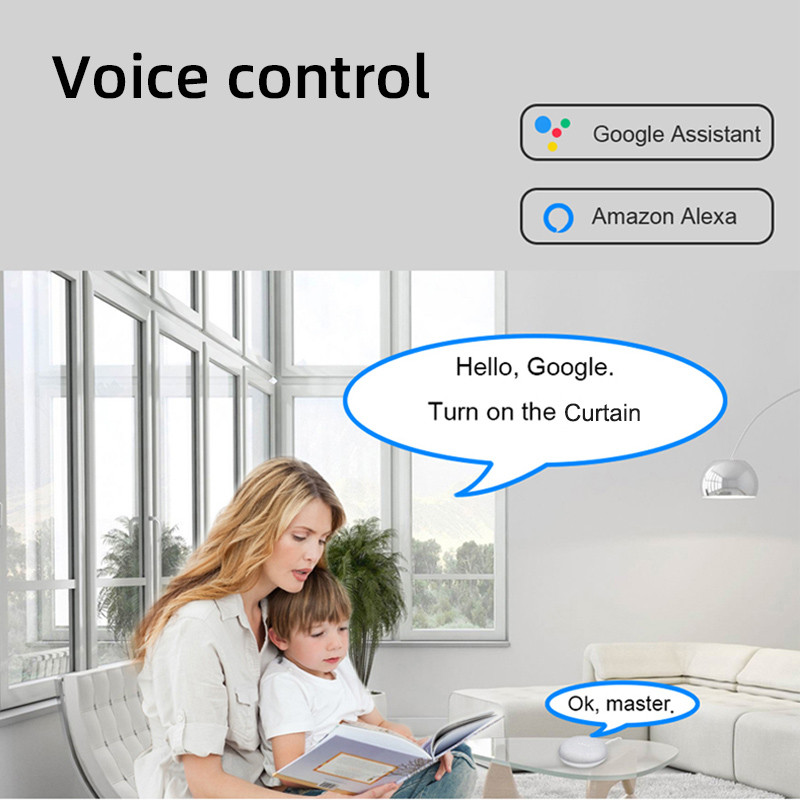 Διακόπτης κουρτίνας eWeLink Wifi για μοτέρ DC/AC Ελεγκτής WIFI 433MHZ Ασύρματο τηλεχειριστήριο Εργαστείτε με τον βοηθό Google και την Alexa