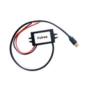 12V–5V 3A konverter USB C kimenettel, csökkentett feszültségű szabályozó IP68 teljesítmény átalakító DC-DC le modul mobiltelefon autóhoz