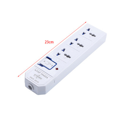 Πολλαπλοί AC Electrical Rewireable Power 3 4 5 6 Outlets US/UK/CN Extension Socket Cord Cable 10A 250V 2000W