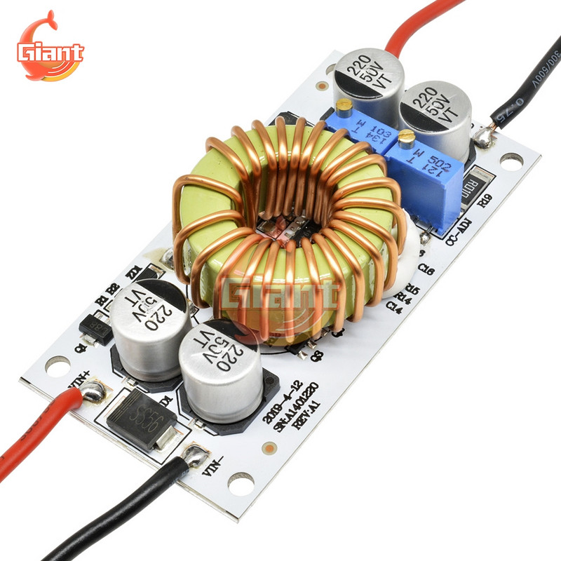DC-DC 250W 500W 10A Step Up Boost Converter Sursă de curent constant Driver LED DC10V-40V 8.5V-48V Modul de reglare a tensiunii