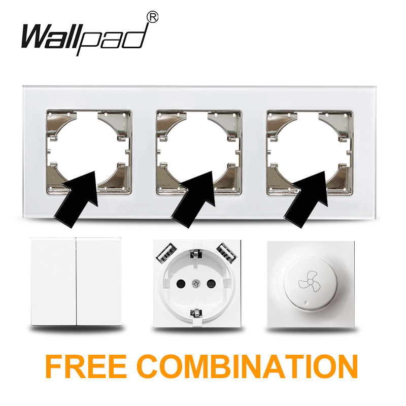 Zásuvka typu C DIY, biela, 220 V, 16 A, štandard EÚ, Schuko, typ C, s USB portami, 5,1 DC, 2,1 A, typ C, pre nástennú podložku do krabice L6