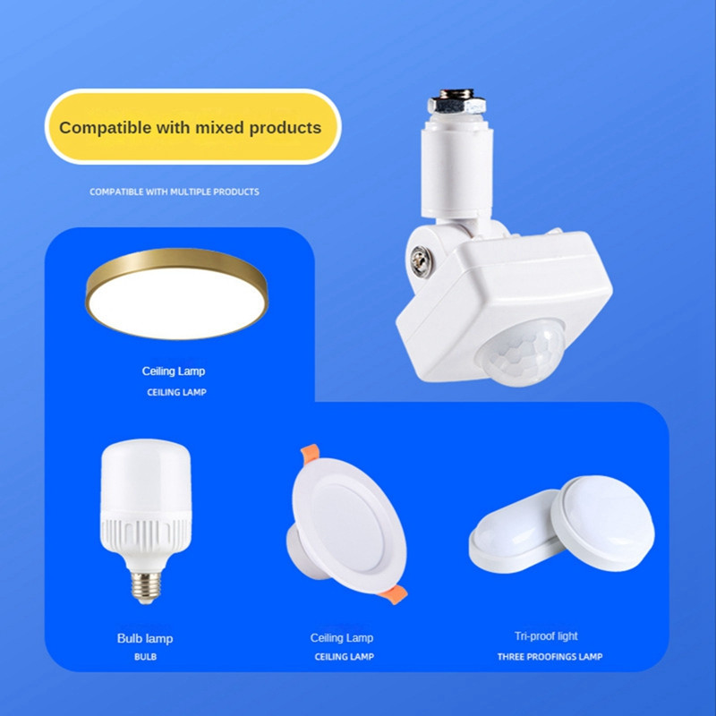 Comutator senzor de corp cu infraroșu Întârziere inteligentă Modul de control al inducției reglabil Senzor de casă pentru interior