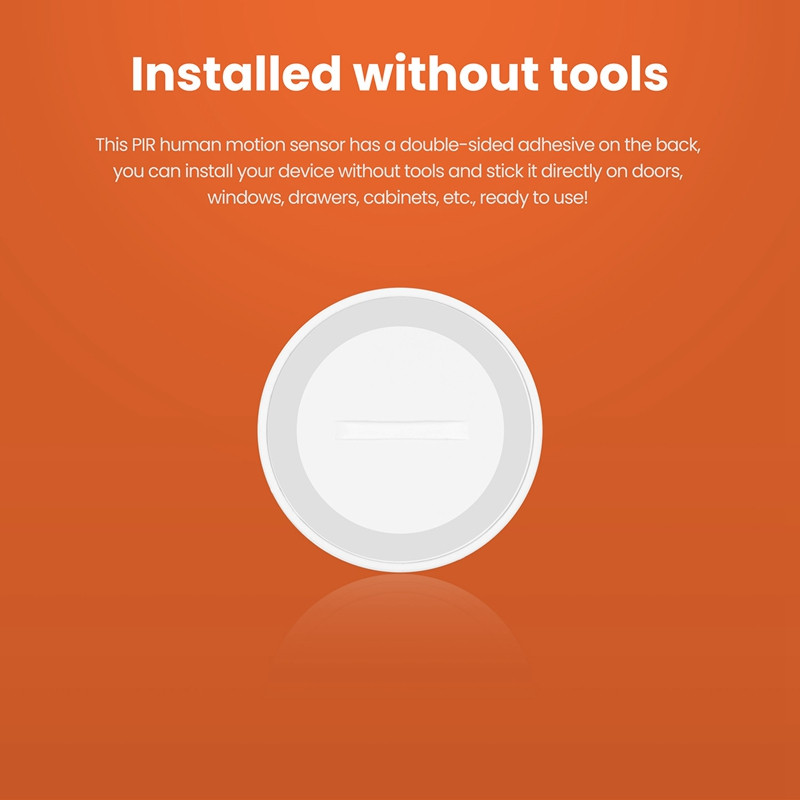 2X snímač pohybu tela Zigbee 3.0 Tuya Mini inteligentný snímač ľudského pohybu PIR snímač Smart Life bezdrôtové pripojenie svetla (C)