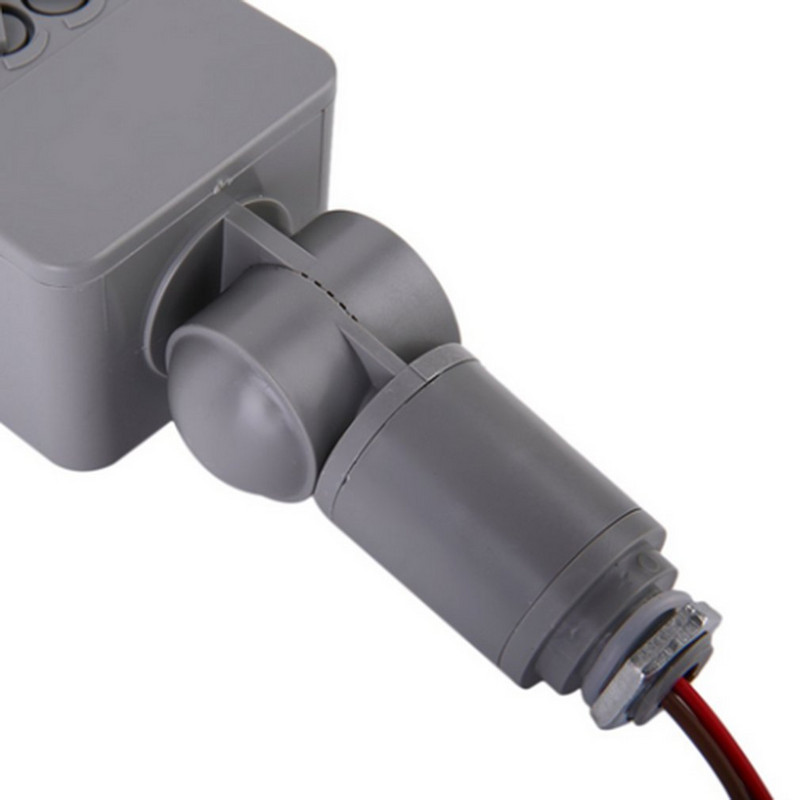 Αυτόματος διακόπτης αισθητήρα κίνησης υπερύθρων PIR Universal Professional Motion Sensor Switch Light Outdoor AC 220V με φως LED