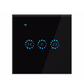 LUDA Wifi Pametni prekidač za zavjese za rolete Roletne Električni motor s motorom Daljinski upravljač EU utikač