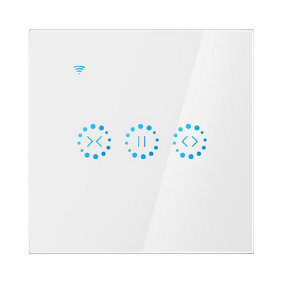 LUDA Wifi Pametni prekidač za zavjese za rolete Roletne Električni motor s motorom Daljinski upravljač EU utikač