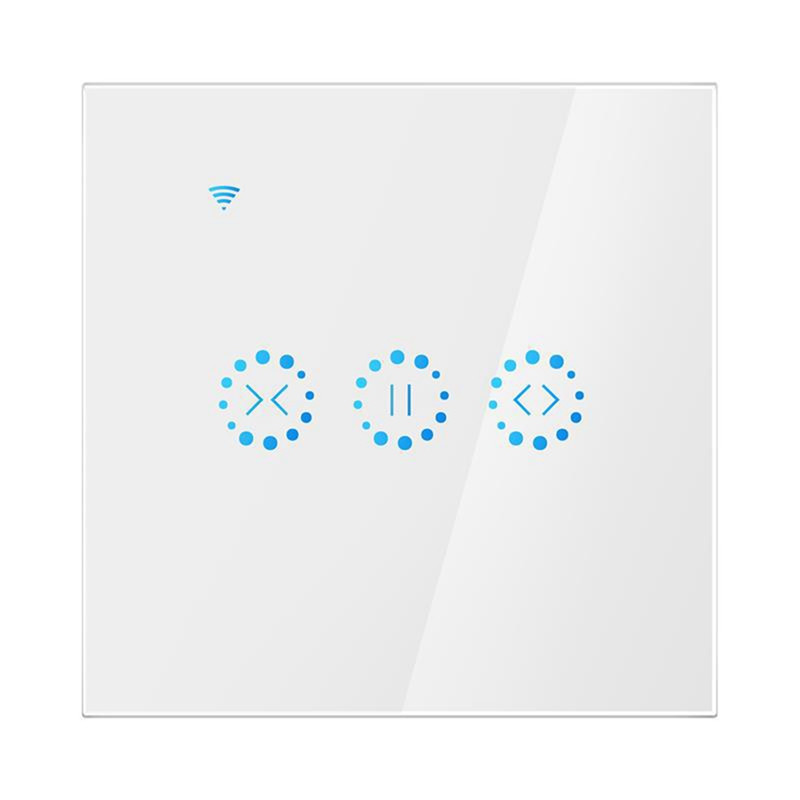 LUDA Wifi întrerupător inteligent de perdea pentru jaluzele rulouri motor electric motorizat telecomandă mufă UE