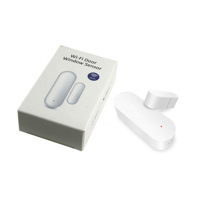 Otthonbiztonsági riasztó Tuya Smart WiFi ajtó érzékelő ajtó nyitás / zárás érzékelő biztonsági védelem WIFI ablak érzékelő intelligens otthon