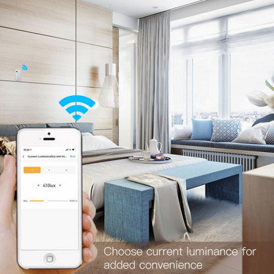 Tuya ZigBee WiFi fényérzékelő intelligens otthoni intelligens megvilágítás érzékelő kapcsolódási vezérlés fényerő érzékelő intelligens megvilágítás